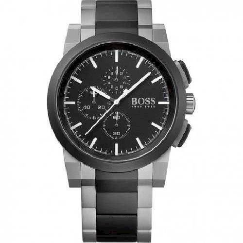 Image of Hugo Boss mat stål Quartz herre ur, model 1512958